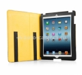 Чехол для iPad 3 и iPad 4 Capdase Folder Case Folio Canvas, цвет black (FCAPIPAD3-P31E)