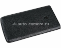 Кожаный чехол для Sony Xperia S BeyzaCases Retro Super Slim Strap, цвет flo black (BZ21338)