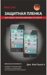 Глянцевая защитная пленка для экрана Apple iPod Touch 4 Red Line Clear